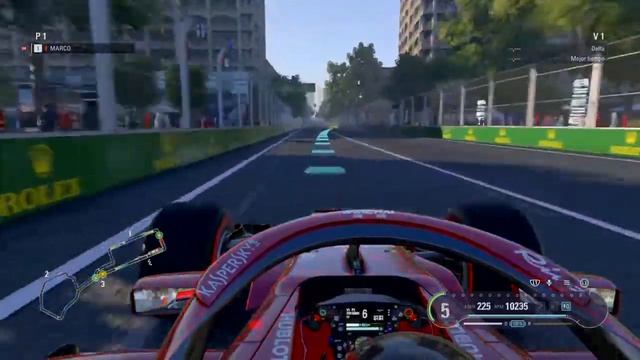 Directo de F1 2018 PS4 1080p HD Formula 1 Socar Azerbaijan Grand Prix 2019 P3 y Clasificación