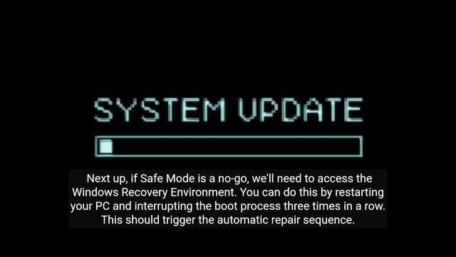How to Fix Windows Stuck On Loading Screen After Update