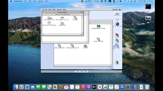 Running Mac OS 8 on macOS Big Sur