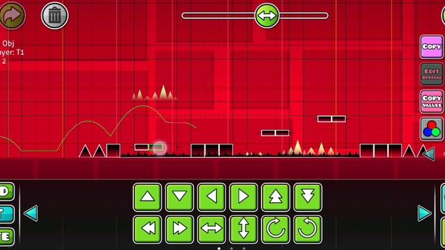 Я облегчил (Stereo madness) в Geometry dash😀