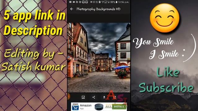 TOP Amazing 5 App Full 4K 2K HD Wallpapers & Backgrounds || Link In Description | By Tech Apk Mobil