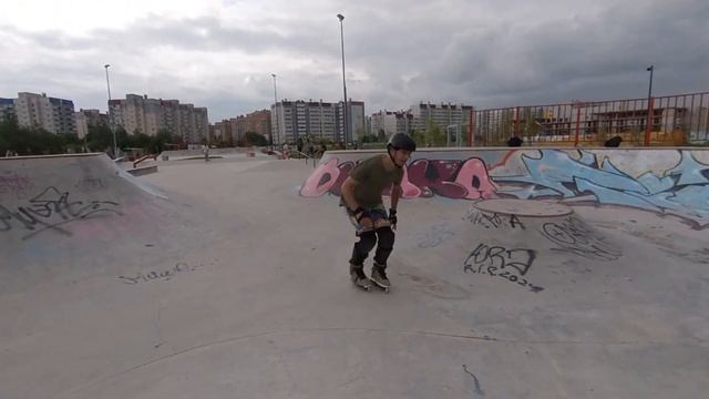 Путь в Колпино, скейт-видео, rollerblade