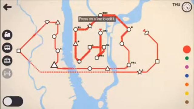 Being creative in mini metro!