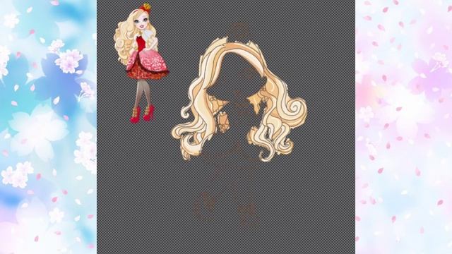 Apple white ever after high art :3