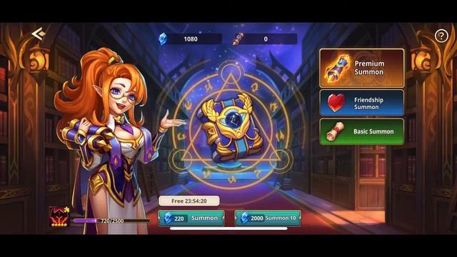 Summoners ERA gameplay Apple iOS Android Mobile gaming Samsung relaxing music free Code: SEVIP999