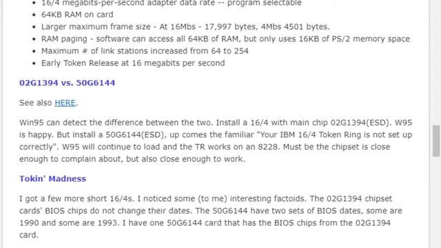 RIPL and 'T&P' ROMs - Kicking up dirt on some old Token-Ring adapters!