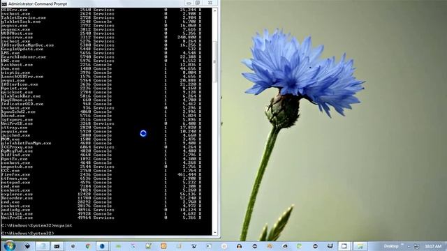 Tips : Kill Service Windows Via Command Prompt