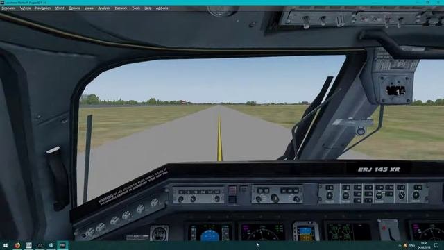 PREPAR3D 4.3 | Odesa To Trabzon | Emraer E145 Dniproavia | VATSIM | Departure