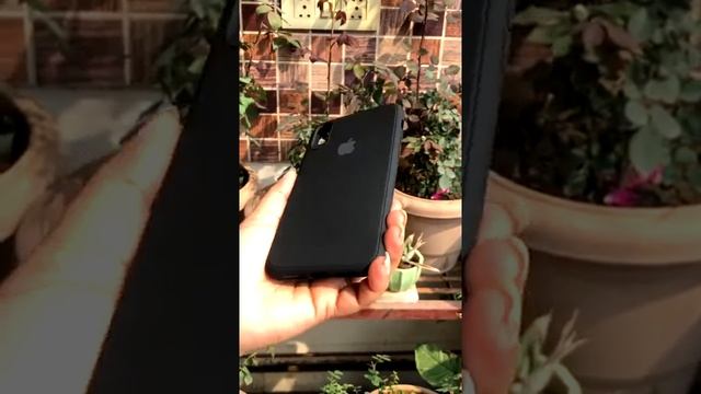 Black Silicone Case for Apple Iphone Xs max