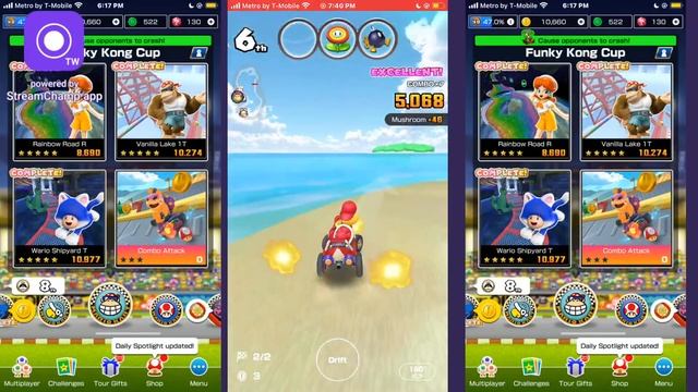 🔴 LIVE Mario Kart Tour Gameplay Ninja Tour Walkthrough Nintendo iOS Video Game YouTube 2024