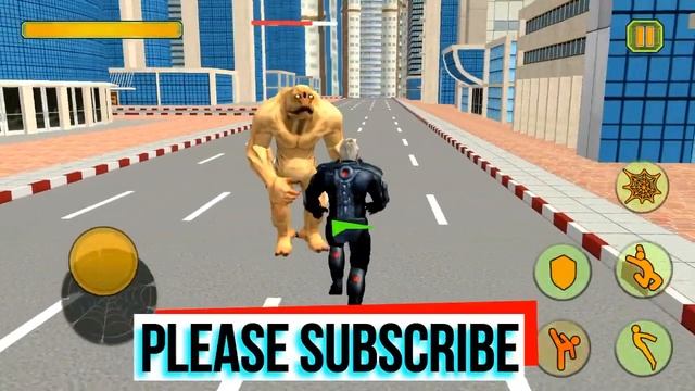 Superhero Vs Monsters Fighting game - iOS gameplay