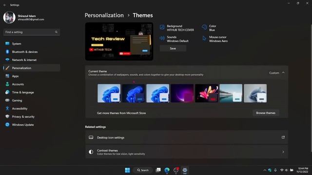 View Desktop icon Windows 11