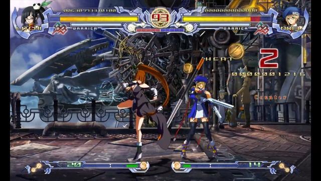 BlazBlue Calamity Trigger - Litchi stage 7 (arcade) - Xbox on Windows 8.1 PC