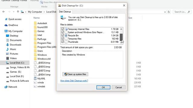 How to Delete windows.old File