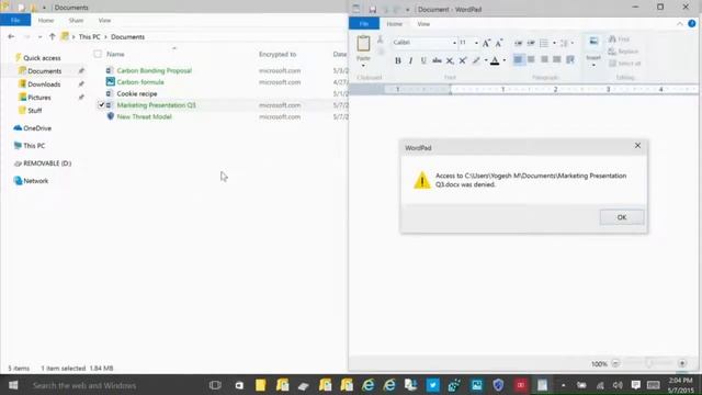Microsoft Ignite 2015 Protecting Your Data with Containers without Boxing Yourself In