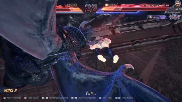 #tekken8 alanvs999 Vs devilplayer53 ( Kumo Kiri 1ラウンド )