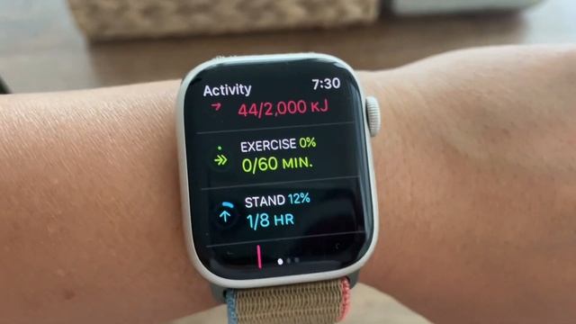 Using apple Watch to track my daily calories burn