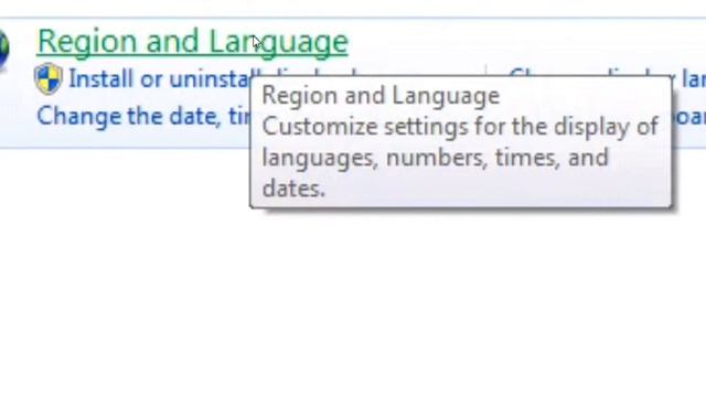 how to change windows 7 Region and Language format to Dutch(Belgium)