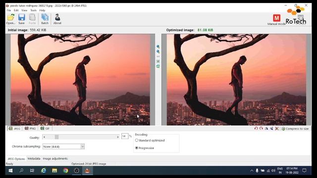 how to resize image&photo at actual height and width