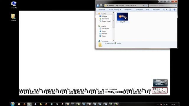 The Computer with Windows 7