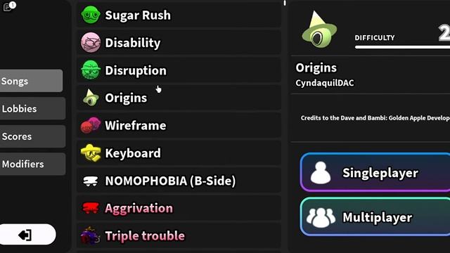 fnf golden apple update funkin beats {part 1}