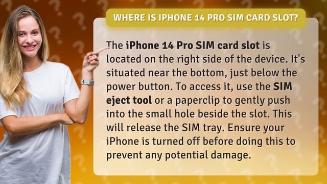 Where is iPhone 14 Pro SIM card slot?