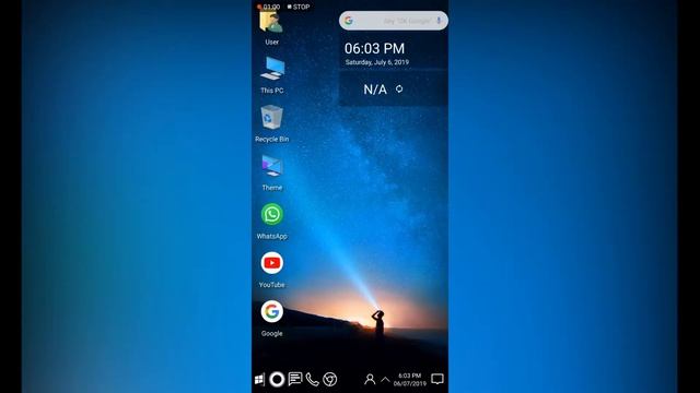 How To Customize Android Phone Like Windows 10