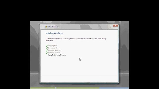 Install Windows 2008 Server Core