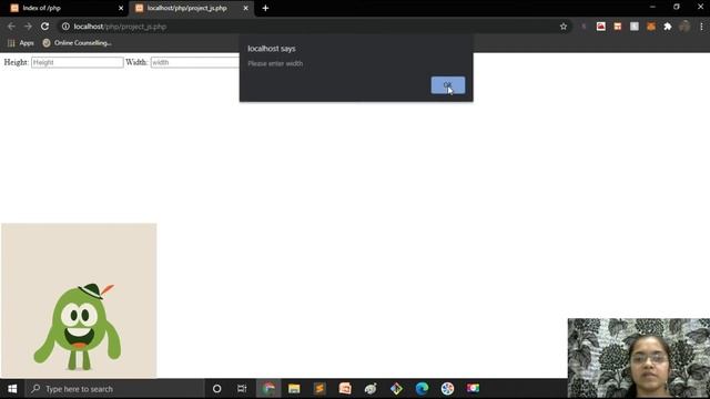Project using JavaScript