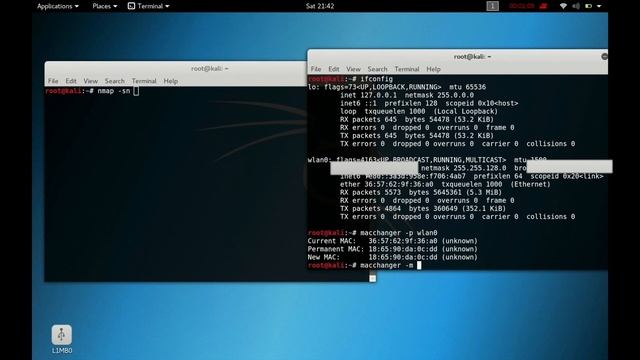 HOW TO CHANGE YOUR MAC ADDRESS | KALI LINUX