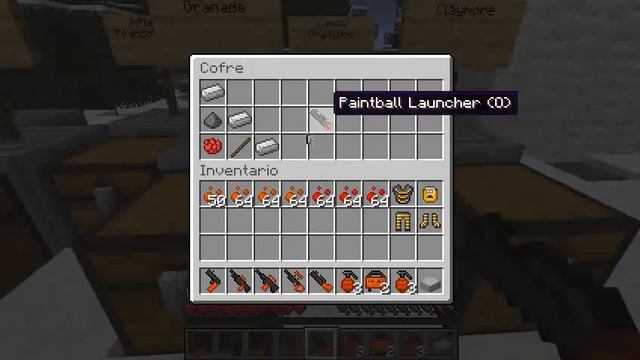 [Review]Paint Ball Mod (minecraft 1.2.5)