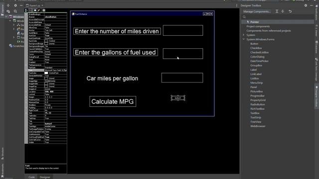 C# .NET Windows Form App GUI - ToString Label Numeric Types