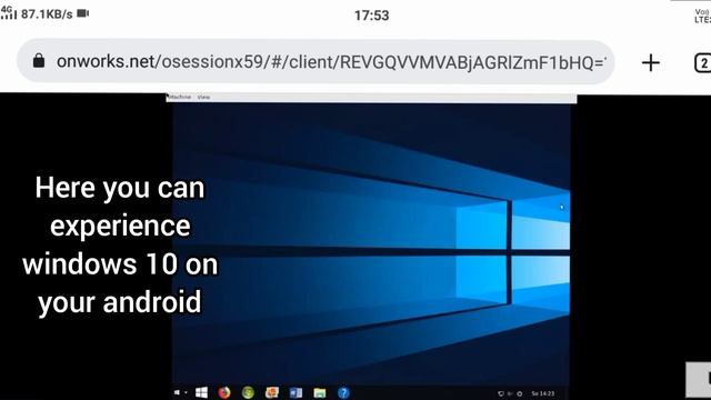How To Experience Windows 10 On Android|New Trick