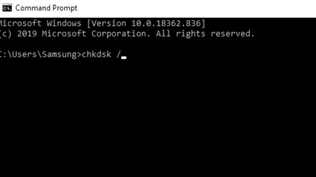 Fixing The file or directory is corrupted and unreadable error
