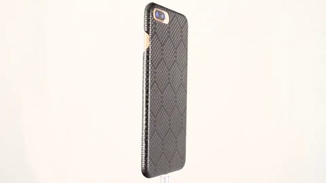 📲 iPhone 8+ HANDMADE Honey Comb Carbon Fiber case by DUNCA 🔖