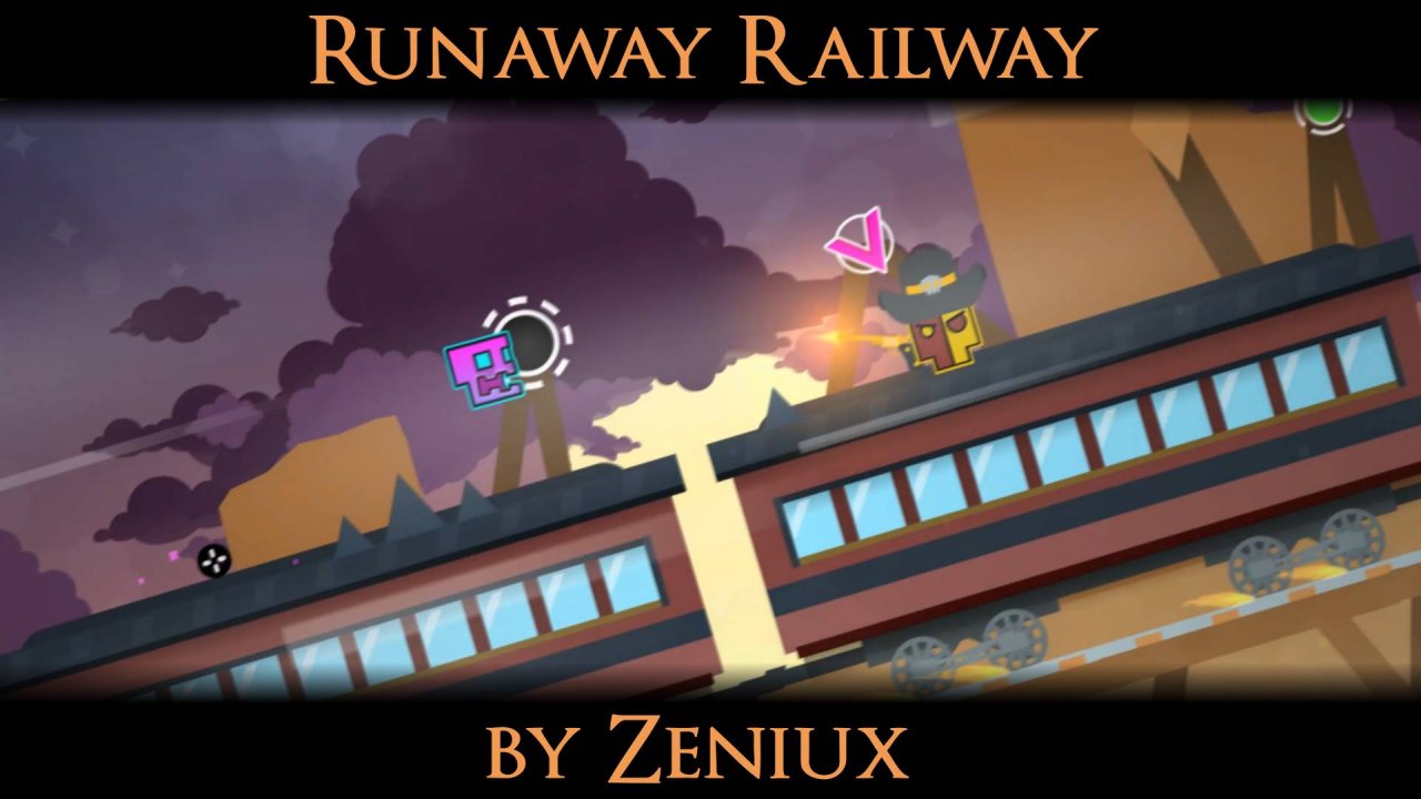 Runaway Railway by Zeniux (1 Coin) | Weekly Easy Demon