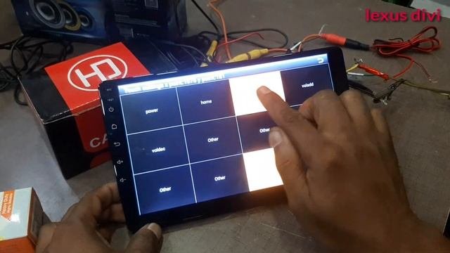 how to set panel button function settingsandroid car stereo screen calibration tech switch setting