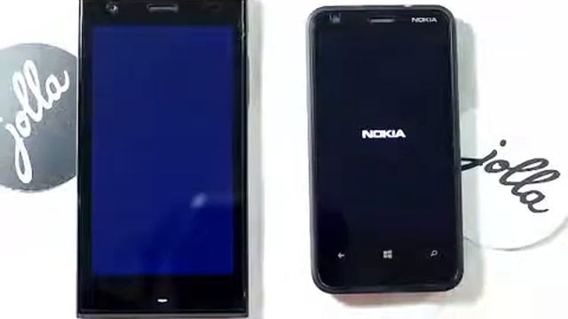 Boot Speed Test Jolla Phone Vs  Nokia Lumia 620