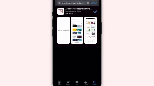 Download and sign in to the Show app for iOS