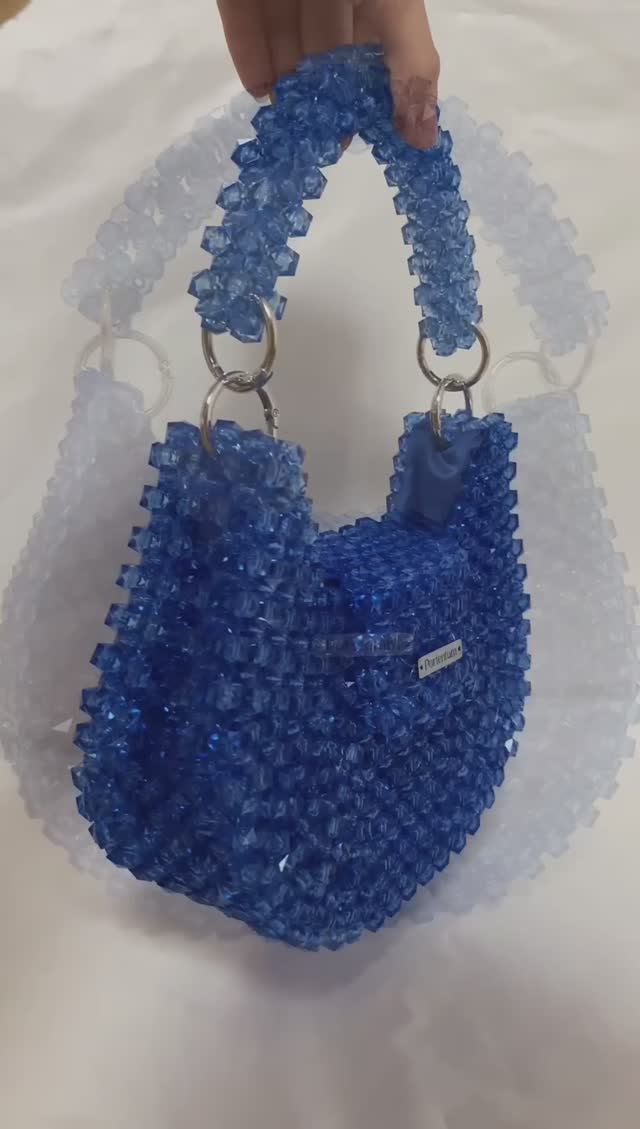 Сумка из бусин 💙 телеграмм: Portentum bags