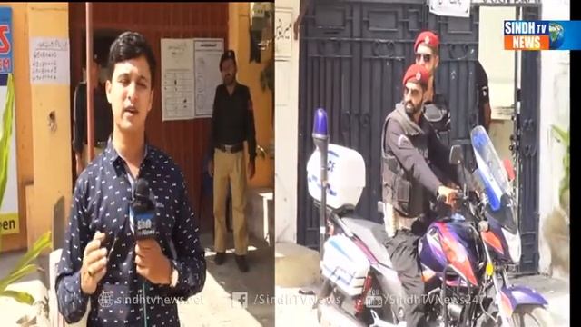 Karachi Aslive Poling Station - Sindh TV News