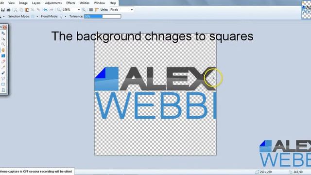 Remove background with paint.net alexwebbi.com