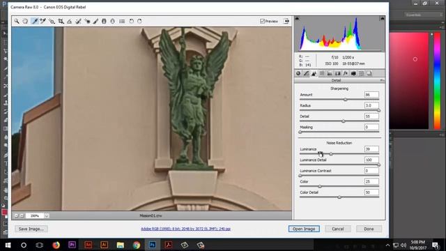 Working With Camera Raw  Part 1