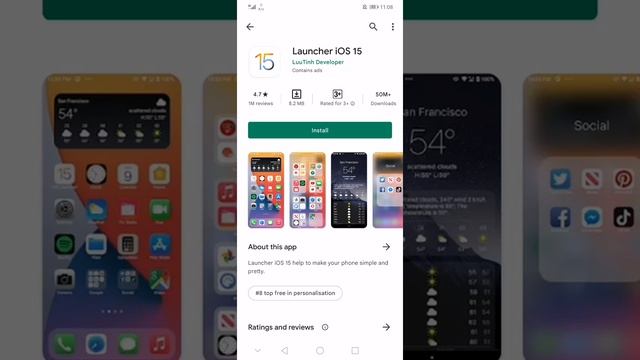 BEST iOS 13 LAUNCHER FOR ANDROID | INSTALL iOS 13 ON ANDROID | #Chamara #Academy