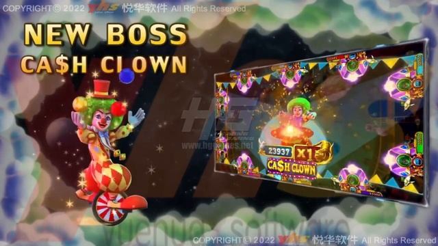 US Version IGS Original Ocean King 3 Plus Circus Fishing Game Software For Sale
