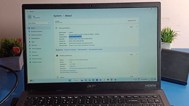 How to check RAM on Laptop window 11