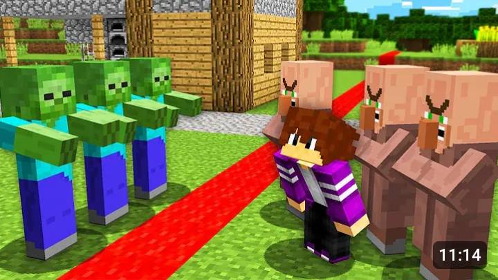 ПОЧЕМУ ЗОМБИ РАЗДЕЛИЛИ НАШУ ДЕРЕВНЮ В МАЙНКРАФТ