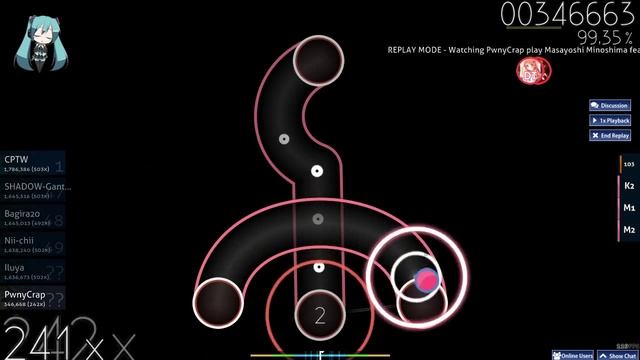 [Osu!] Bad Apple!! (German Version) [S] [Easy]  [DT,HR]