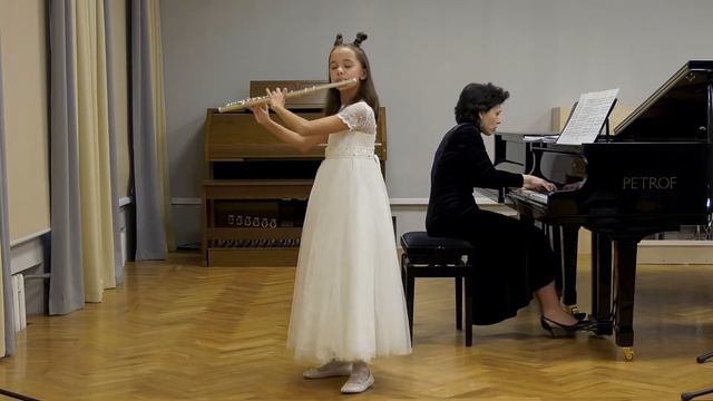 J. Andersen, "Scherzino" Shubina Evgenia ( flute), Ber Olga (piano)