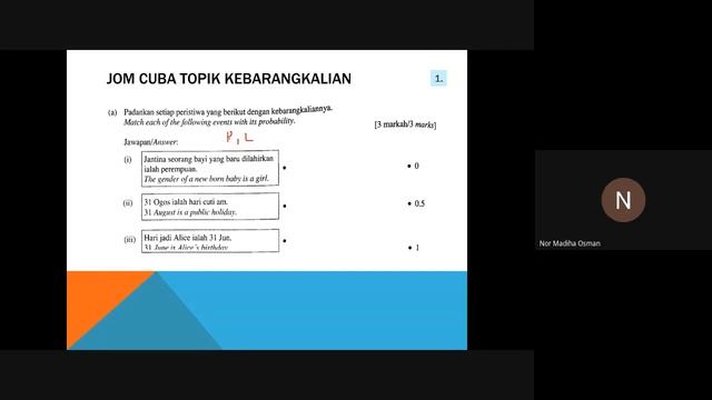 Matematik Tingkatan 3 @ 17/11/2020